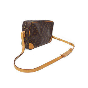 Louis Vuitton Monogram Leather Shoulder Bag Trocadero Brown